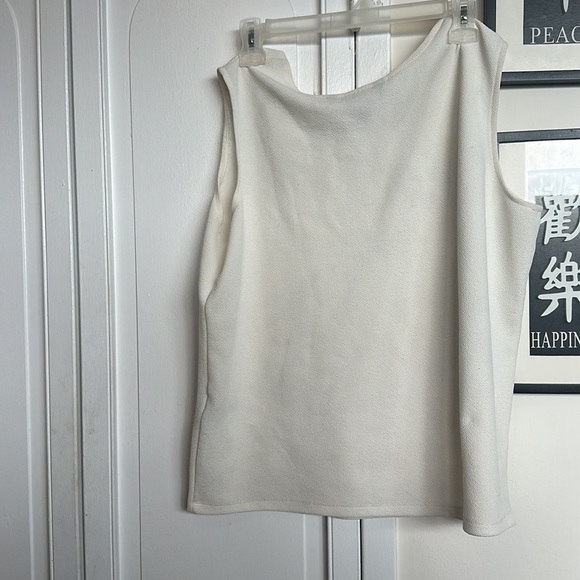 Cream Tank Top - Picture 3 of 4